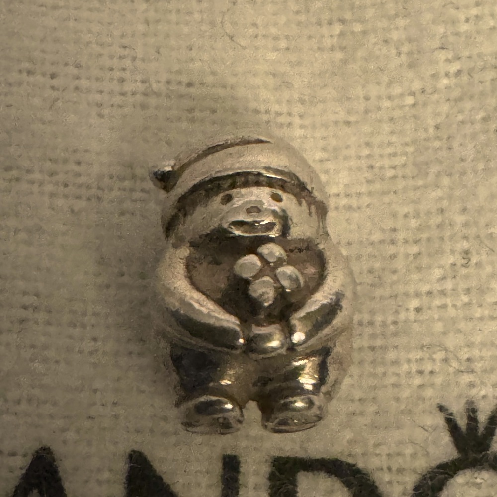 AUTHENTIC PANDORA GNOME CHARM SILVER